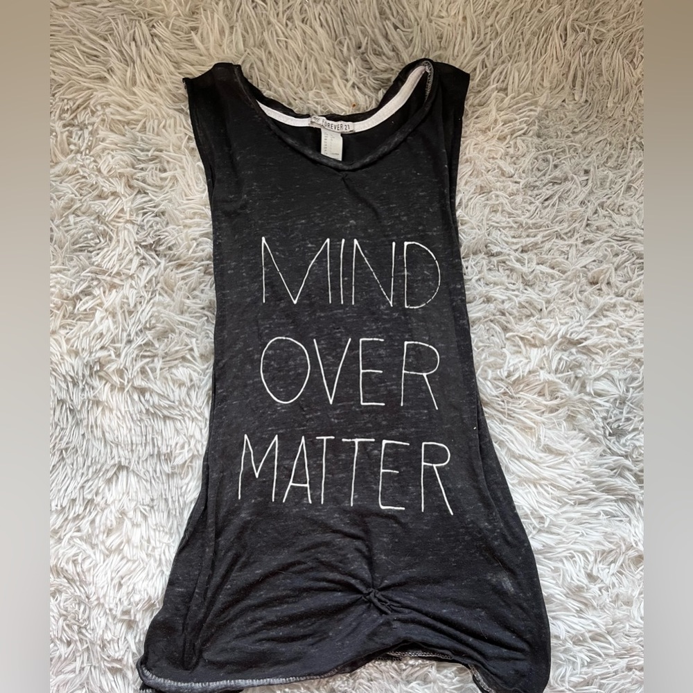 Mind over matter muscle top